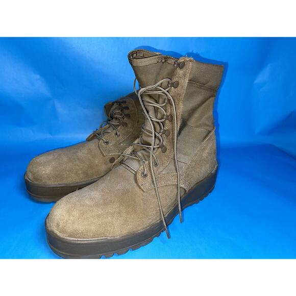 Altama Military Tactical Boots Tan Suede Mens US 11.5 R Combat Utility main image 5